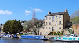 Calder House, Wharf House and the Gatehouse, Sowerby Bridge Wharf